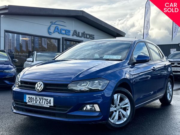 Volkswagen Polo Hatchback, Petrol, 2020, Blue