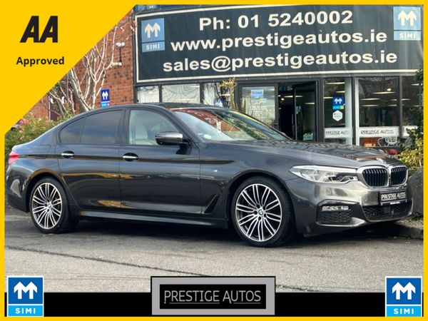 BMW 5-Series Saloon, Diesel, 2017, Grey
