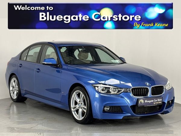 BMW 3-Series Saloon, Petrol Hybrid, 2017, Blue