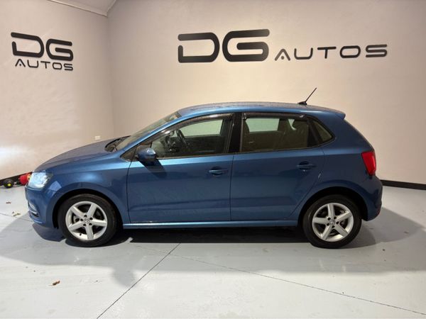Volkswagen Polo Hatchback, Petrol, 2017, Blue