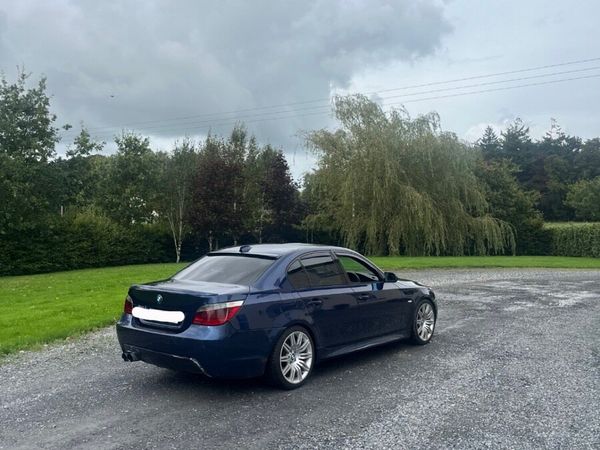 BMW 5-Series Saloon, Diesel, 2008, Blue