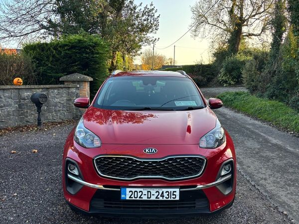 Kia Sportage SUV, Petrol, 2020, Red