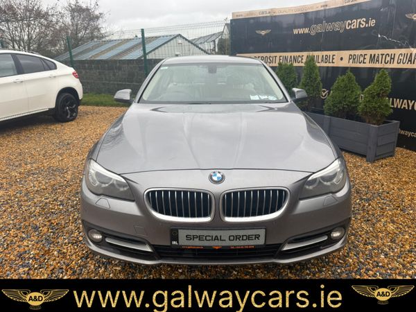 BMW 5-Series Saloon, Diesel, 2015, Grey