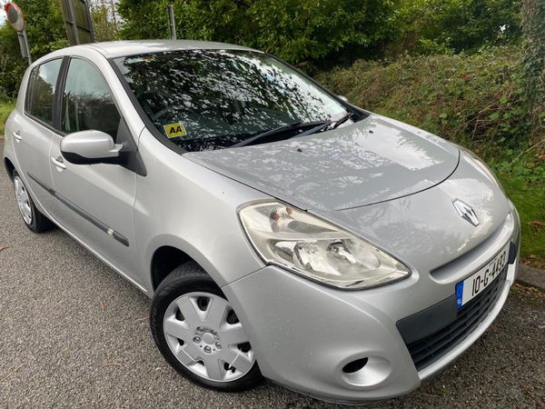 Renault Clio Hatchback, Ethanol Petrol, 2010, Silver