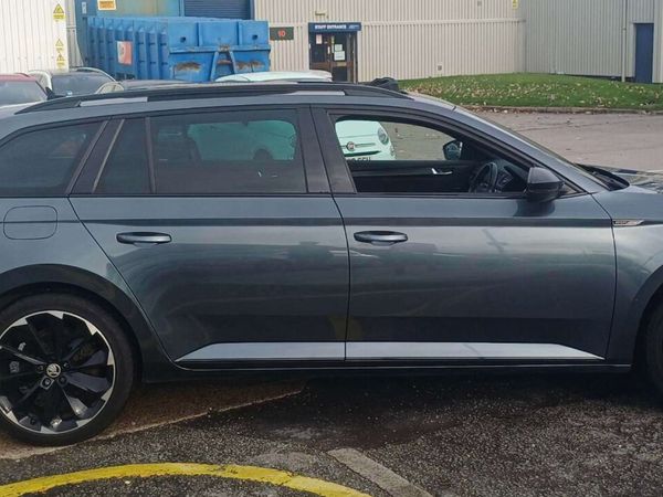 Skoda Superb Estate, Petrol Hybrid, 2020, Grey