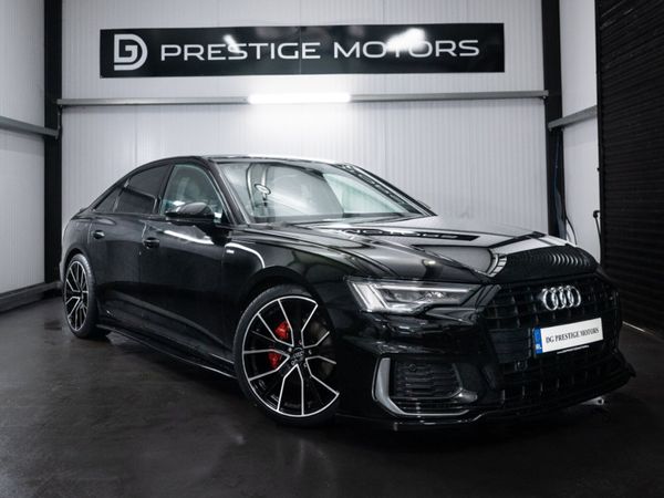 Audi A6 Saloon, Diesel Hybrid, 2018, Black