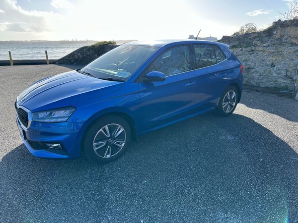 Skoda Fabia Hatchback, Petrol, 2022, Blue