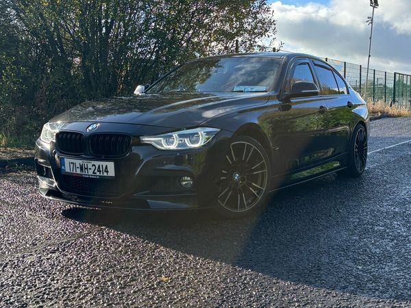 BMW 3-Series Saloon, Petrol Plug-in Hybrid, 2017, Black