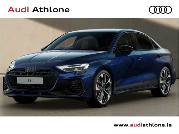 Audi S3 Saloon, Petrol, 2026, Blue