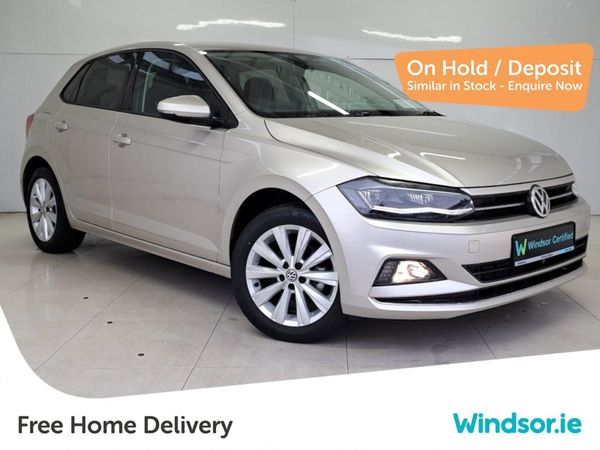 Volkswagen Polo Hatchback, Petrol, 2018, Silver