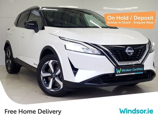 Nissan Qashqai MPV, Petrol Hybrid, 2023, White