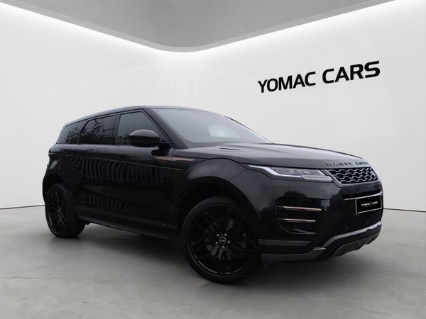 Land Rover Range Rover Evoque SUV, Petrol Hybrid, 2020, Black