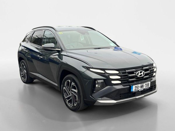 Hyundai Tucson SUV, Petrol Plug-in Hybrid, 2025, Green