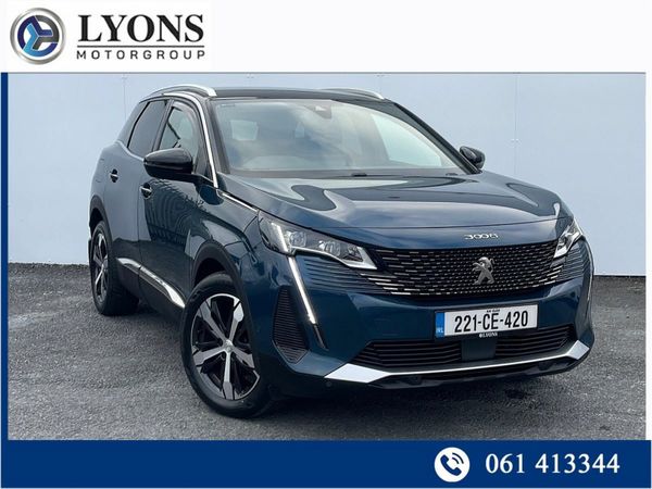 Peugeot 3008 MPV, Diesel, 2022, Blue