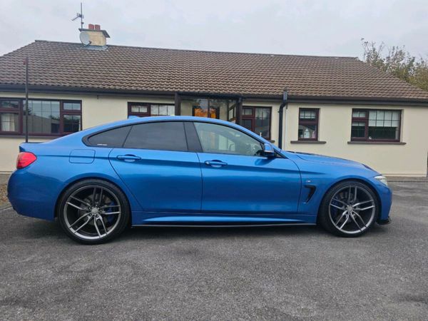 BMW 4-Series Saloon, Diesel, 2016, Blue