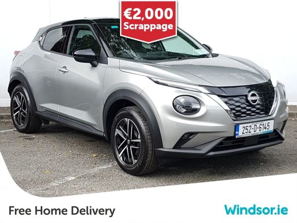Nissan Juke SUV, Petrol Hybrid, 2025, Silver