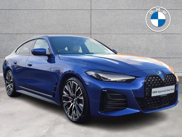 BMW 4-Series Hatchback, Diesel, 2023, Blue