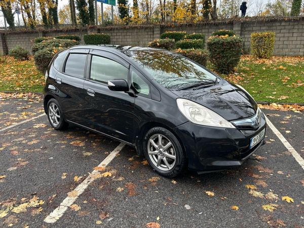 Honda Fit Hatchback, Petrol Hybrid, 2013, Black