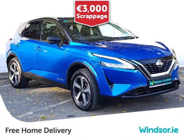 Nissan Qashqai MPV, Petrol Hybrid, 2024, Blue
