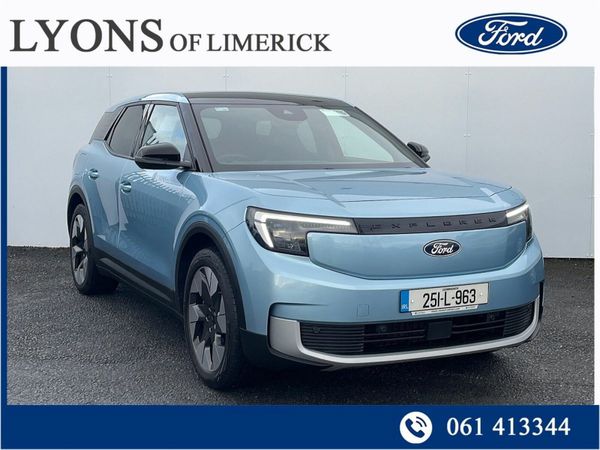 Ford Explorer MPV, Electric, 2025, Blue