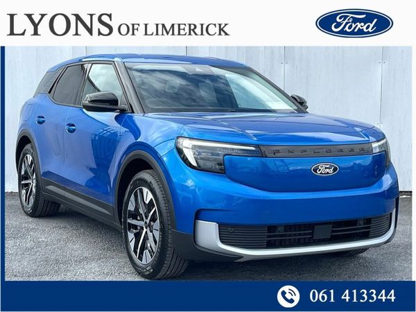Ford Explorer SUV, Electric, 2025, Blue