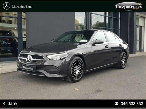 Mercedes-Benz C-Class Saloon, Petrol Hybrid, 2022, Grey