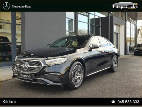 Mercedes-Benz E-Class Saloon, Diesel Plug-in Hybrid, 2026, Black