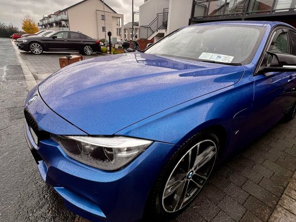 BMW 3-Series Saloon, Petrol Plug-in Hybrid, 2018, Blue