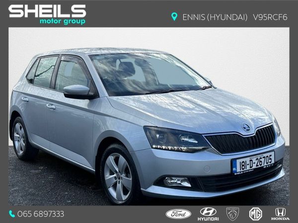 Skoda Fabia Hatchback, Petrol, 2018, Grey