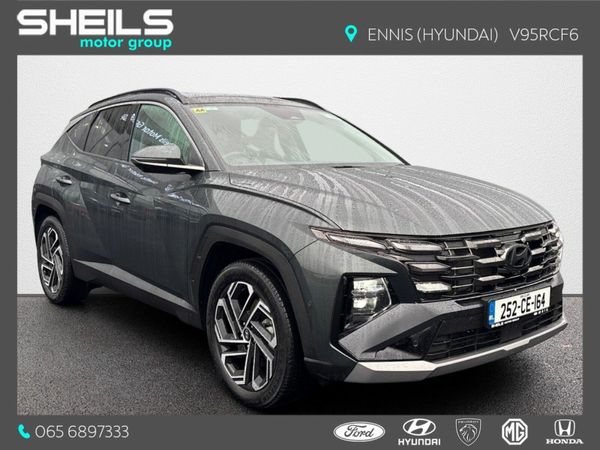 Hyundai Tucson SUV, Petrol Plug-in Hybrid, 2025, Green