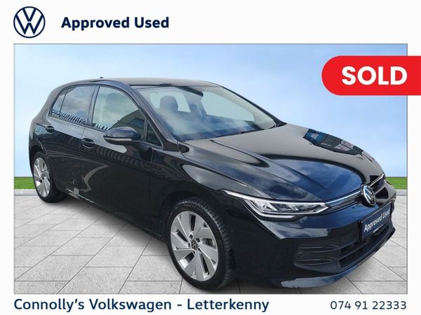 Volkswagen Golf Hatchback, Petrol, 2025, Black