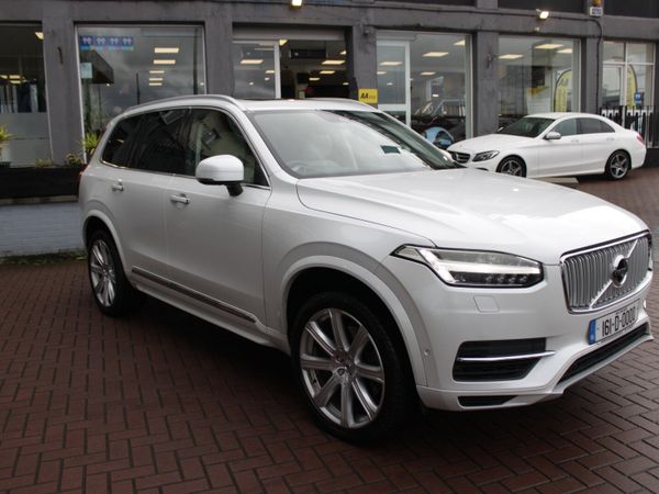 Volvo XC90 SUV, Petrol Plug-in Hybrid, 2016, White