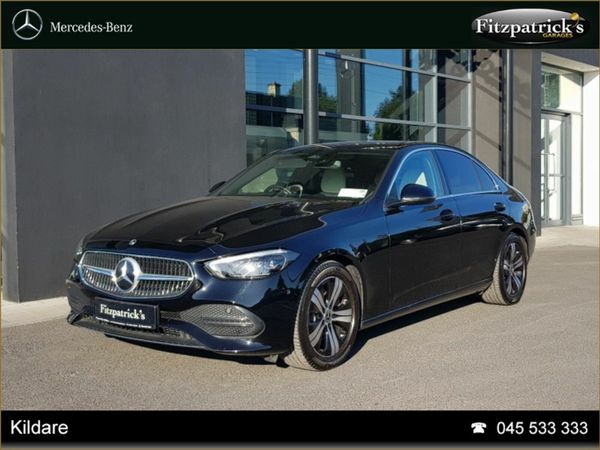 Mercedes-Benz C-Class Saloon, Diesel Hybrid, 2023, Black
