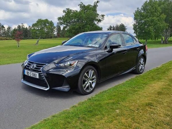 Lexus IS Saloon, Petrol Hybrid, 2018, Black