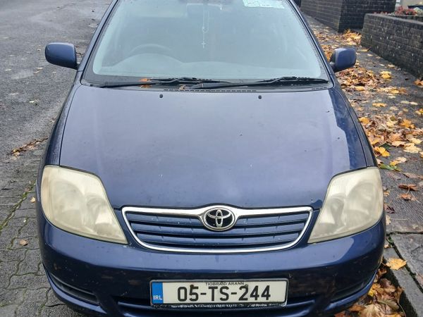 Toyota Corolla Saloon, Petrol, 2005, Blue