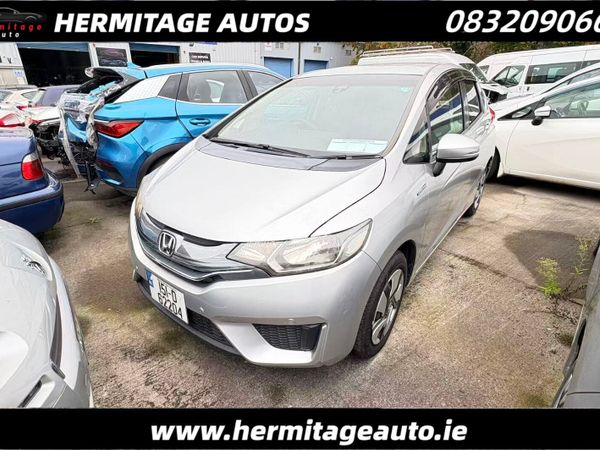 Honda Fit Hatchback, Petrol Hybrid, 2015, Silver