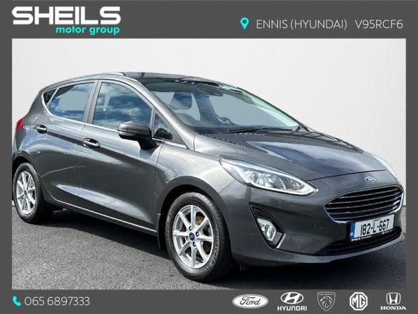 Ford Fiesta Hatchback, Petrol, 2018, Grey