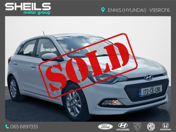 Hyundai i20 Hatchback, Petrol, 2017, White