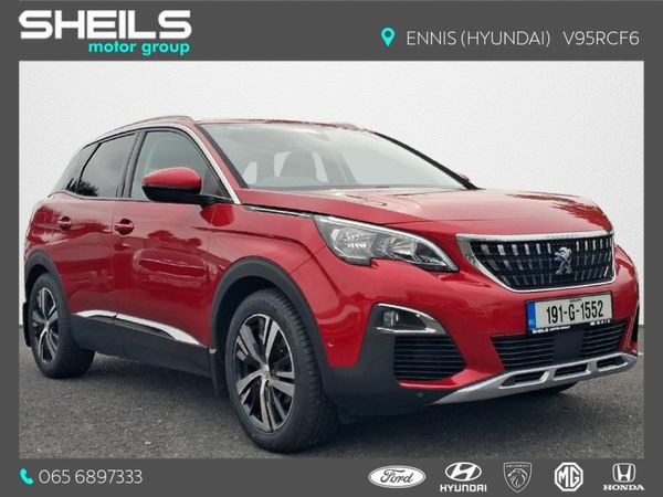 Peugeot 3008 MPV, Diesel, 2019, Red
