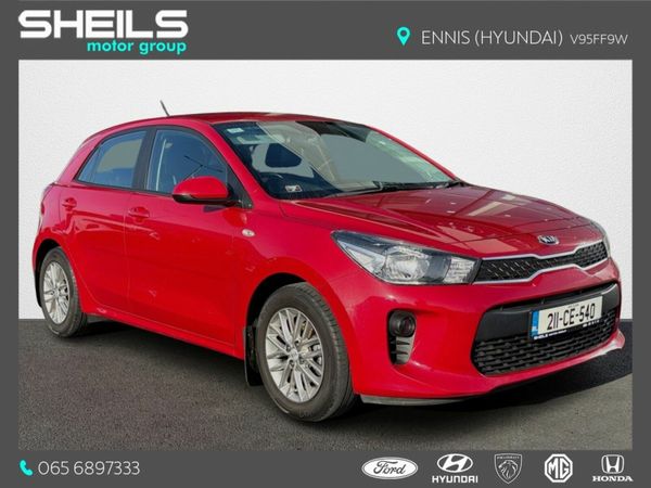Kia Rio Hatchback, Petrol, 2021, Red
