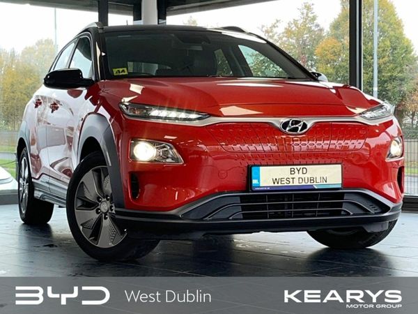 Hyundai KONA SUV, Electric, 2019, Orange