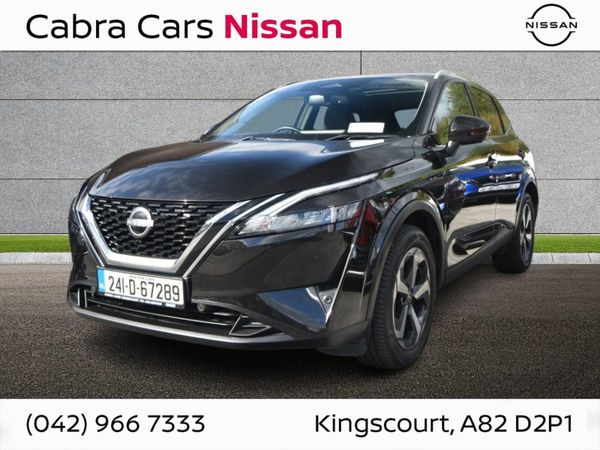 Nissan Qashqai SUV, Petrol Hybrid, 2024, Black
