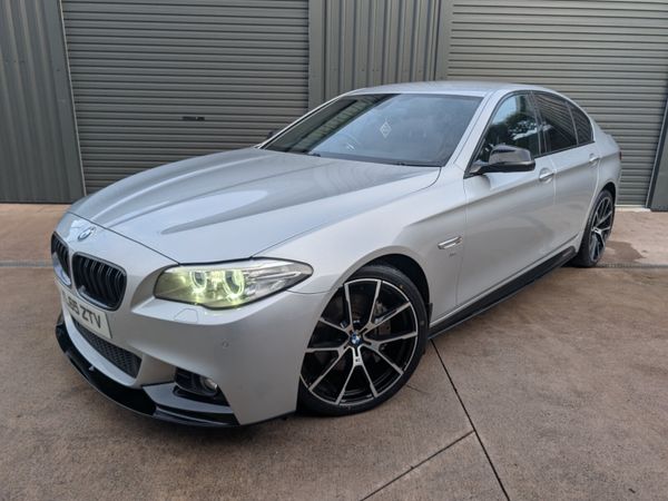 BMW 5-Series Saloon, Diesel, 2016, Silver