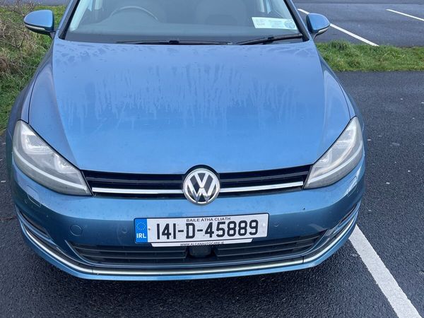 Volkswagen Golf Estate, Petrol, 2014, Blue