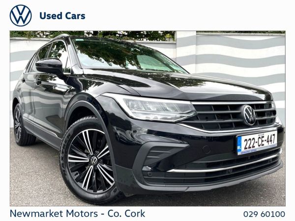 Volkswagen Tiguan SUV, Diesel, 2022, Black