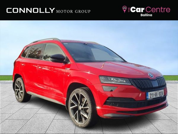 Skoda Karoq Estate, Diesel, 2021, Red