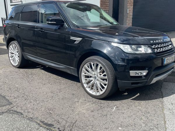 Land Rover Range Rover Sport SUV, Diesel, 2017, Black
