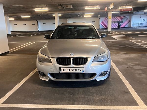 BMW 5-Series Saloon, Diesel, 2008, Silver