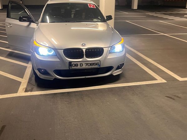 BMW 5-Series Saloon, Diesel, 2008, Silver