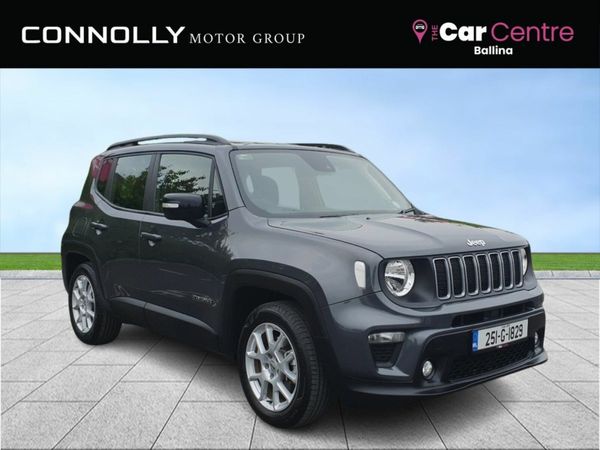 Jeep Renegade SUV, Petrol Hybrid, 2025, Grey